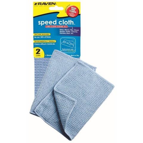 Raven Speed Mop Microfibre Refill 2 Pack
