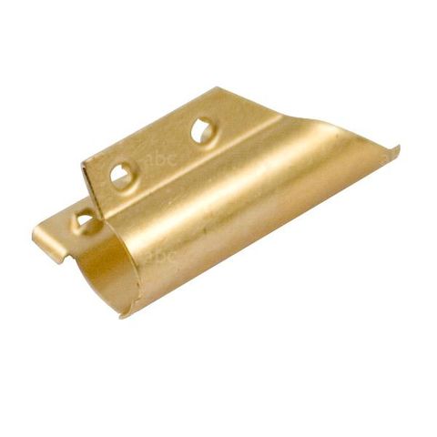 Ettore Brass Rubber Clips Pair