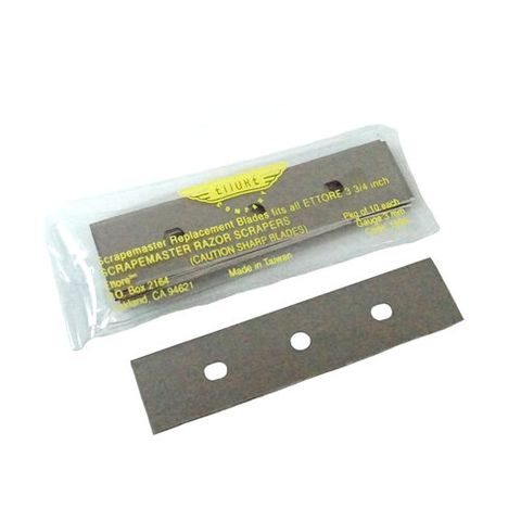 Ettore Scrapemaster Window Scraper 4' 10cm Blades 10pk