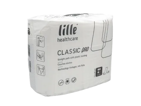 Lille Classic Continence Pad PE Backed Maxi 28pk