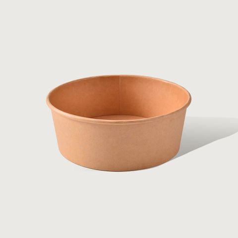 IKON Round Paper Bowl 180mm 1300ml 50Slve