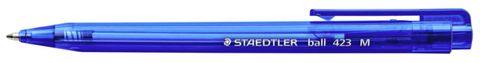 Staedtler Blue Retractable Ball Point Pen 10pk