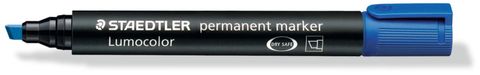 Staedtler Blue Permanent Marker Pen Chisel Tip