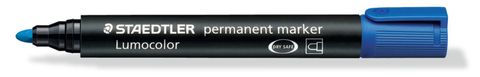 Staedtler Blue Permanent Marker Pen Bullet Tip