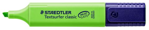 Staedtler Green Highlighter Pen Classic Chisel Tip