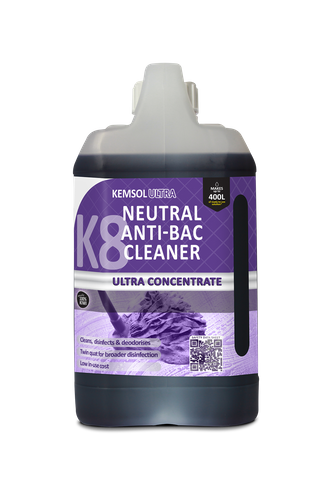 Kemsol K8 Neutral Anti-Bac Cleaner Ultra Concentrate 2L