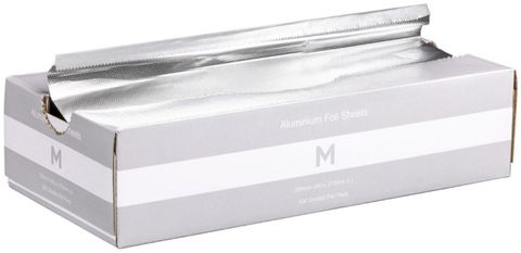 Matthews Foil Sheets 175x225mm Aluminium Premium Dispenser 500Pk