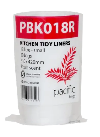 Kitchen Tidy / Bin Liners on roll Small18 ltr 50per Roll