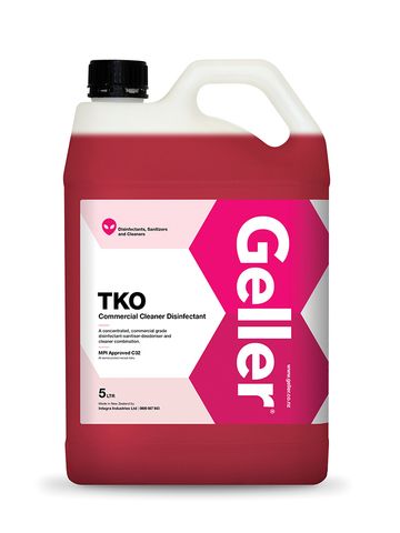 Geller TKO Commercial Disinfectant 5 Ltr