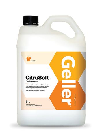 Geller CitruSoft Fabric Softener 5 Ltr