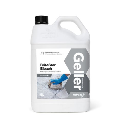 Geller BriteStar Liquid Bleach 4% 20 Ltr