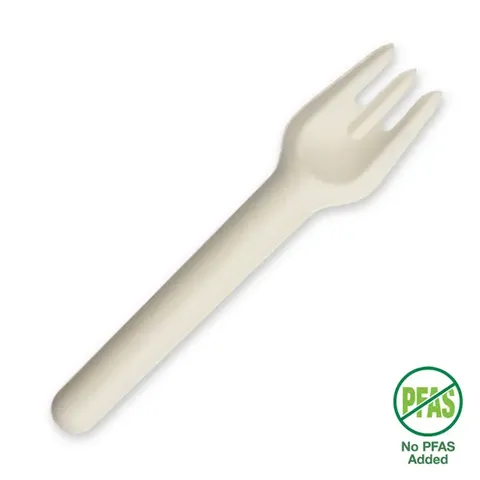 Biopak 15cm Plant Fibre Fork 50 units per slve