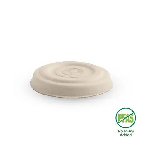 Biopak 30ml Natural Plant Fibre Sauce BioCup Lid 125 units per slve