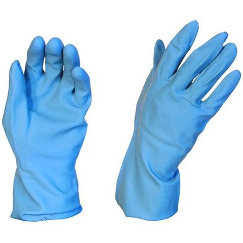 Silverlined Blue Superior Gloves Large