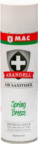 Arandell Air Sanitiser 500ml Spring Breeze ea