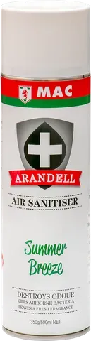 Arandell Air Sanitiser 500ml Summer Breeze ea
