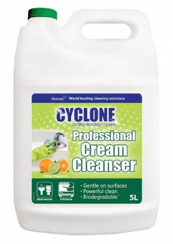 Diversey Cyclone Pro Cream Cleanser Citrus ( Jiff ) 5 Ltr