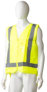 Matthews Yellow Hi Visibility Safety Vest Size Small