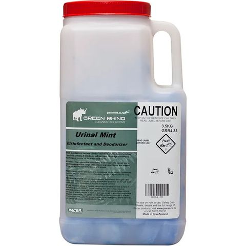 Green Rhino Toilet Cubes 3.5Kg Mint