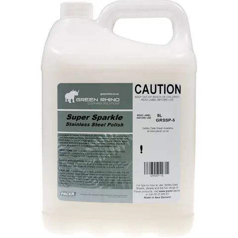 Green Rhino Super Sparkle Stainless Steel Polish 5L