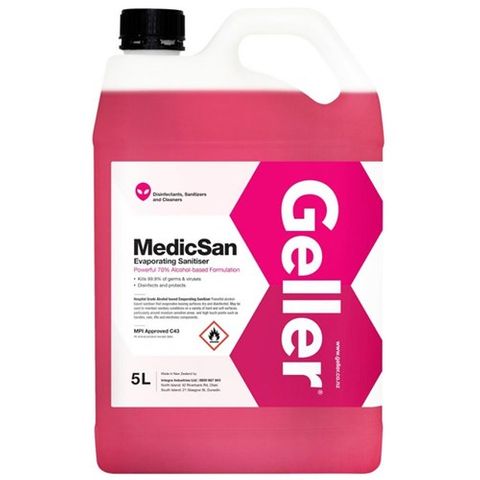 Geller Medicsan Evaporating Sanitiser 5L
