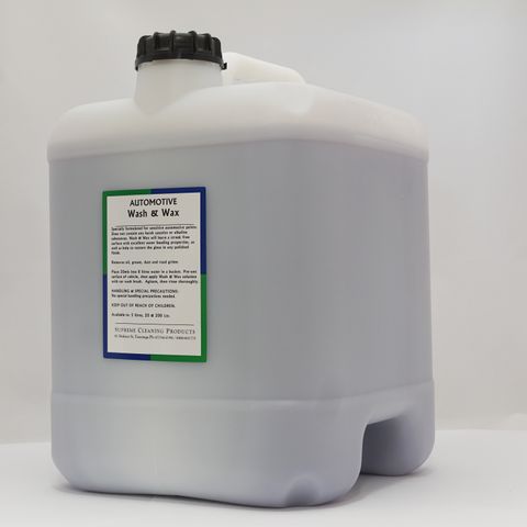 Supreme Wash & Wax Vehicle Wash 20L