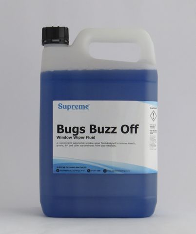 Supreme Bugs Buzz Off Window Wiper Fluid Concentrate5L