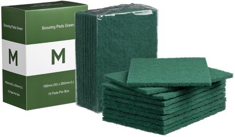 Matthews Heavy Duty Green Scour Pad 10pk
