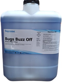 Supreme Bugs Buzz Off Window Wiper Fluid Concentrate 20L