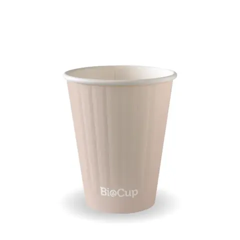 255ml / 8oz (80mm) Stone Double Wall Biocup