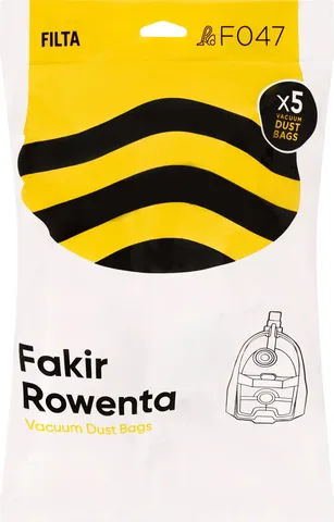 Filta Rowenta, Ken, Delon Vacuum Bags 5 Pk