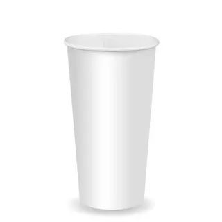 Biopak 600ml / 20oz (90mm) White Cold Paper BioCup