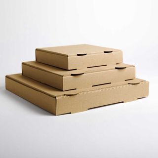 Pizza Box 12" Kraft Brown 100 units per slve