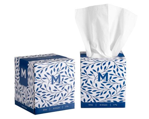 Matthews 2ply Facial Tissue 90 per pk Cube