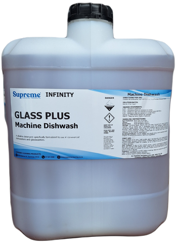 Supreme Infinity Plus 20L Auto Dish & Glass Wash Detergent