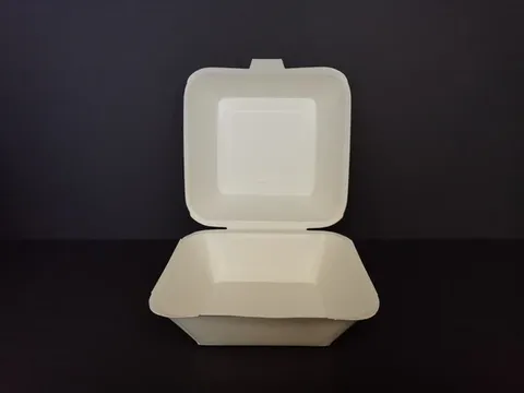 Glory Pac Paper Burger Clam 1438x150x80mm 100/Slv 1000/Ctn