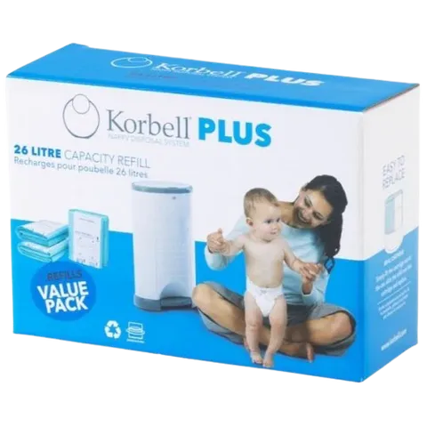Korbell Plus Nappy Bin Liners
