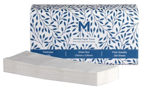 Matthews Slimfold Paper Towel Bale 230mm X 230mm