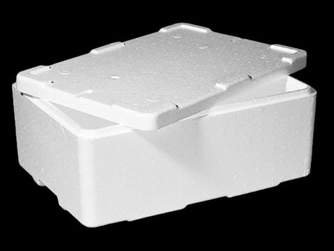Polystyrene Large Cray Box and Lid 40L