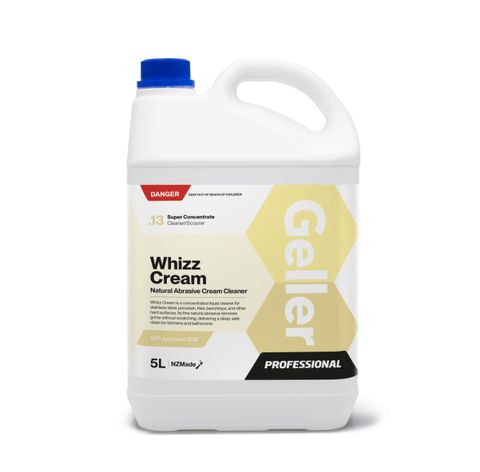 Geller 5L Whizz Lemon Cream Scouring Cleaner
