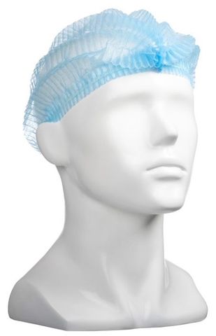 Matthews Black 53cm Hat Crimp Disposable Blue 100pack