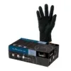 Bastion Nitrile Black P/F X-Large Gloves