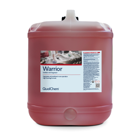 Qualchem Warrior Sanitiser Degreaser 20L