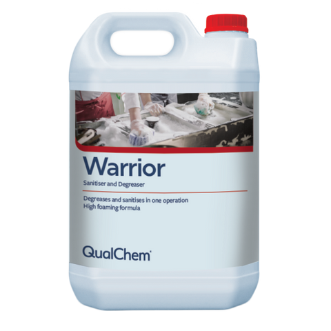 Qualchem Warrior Sanitiser Degreaser 5L
