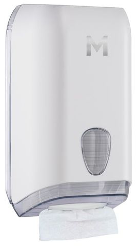 Interleave Toilet Tissue Dispenser - White, 700 Sheet Capacity (1)