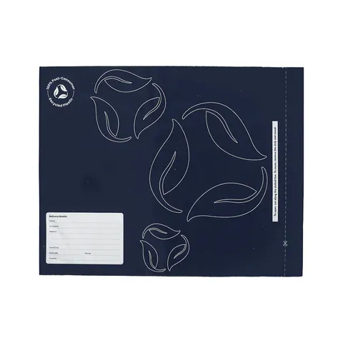 Ecopack 360mm w x 415mm h + 70mm (flap) Recycled Courier Bags 50pck