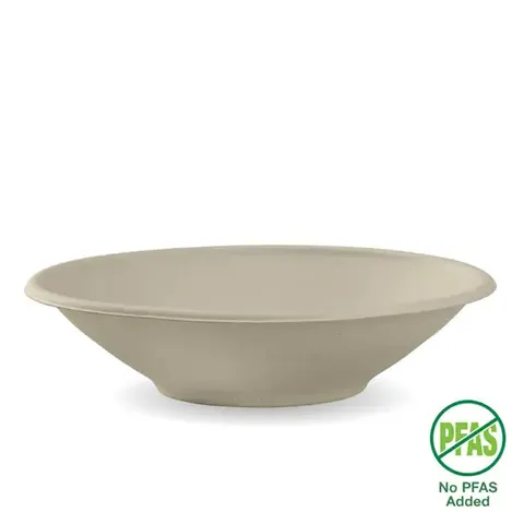 Biopak 800ml / 24oz Natural Plant Fibre BioBowl
