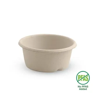 Biopak 60ml Natural Plant Fibre Sauce Biocup 50 units per slve