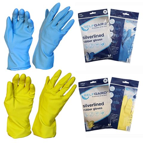 Pomona Small Blue Silverlined Superior Gloves