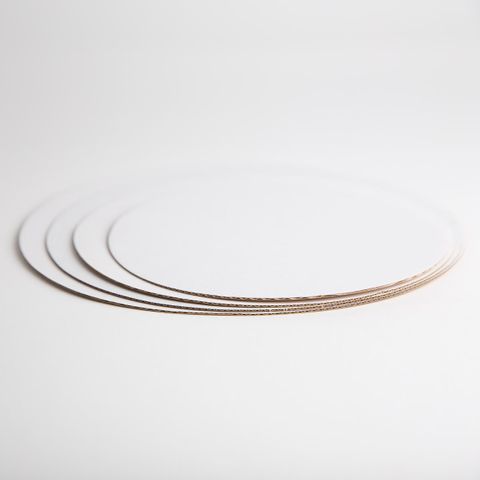 Cake Disc 12" 305mm Corrugated Cardboard 20pk